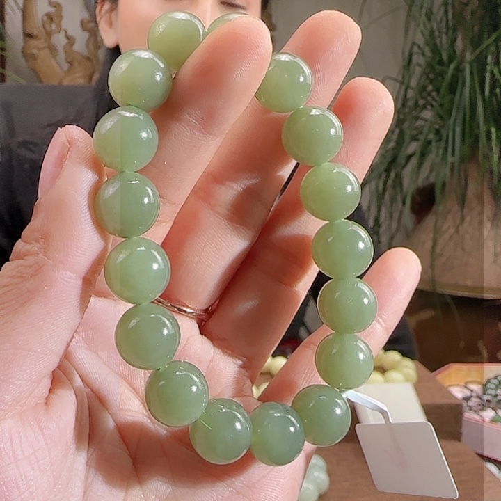 和田玉手串未镶嵌