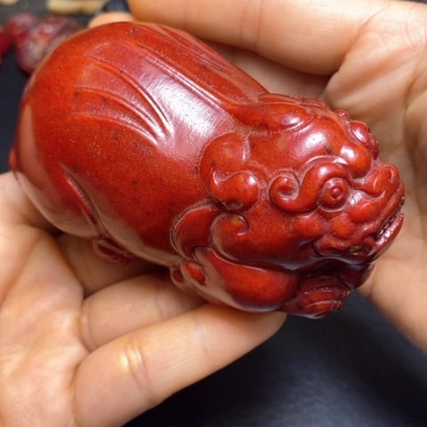 白玉菩提吊坠摆件