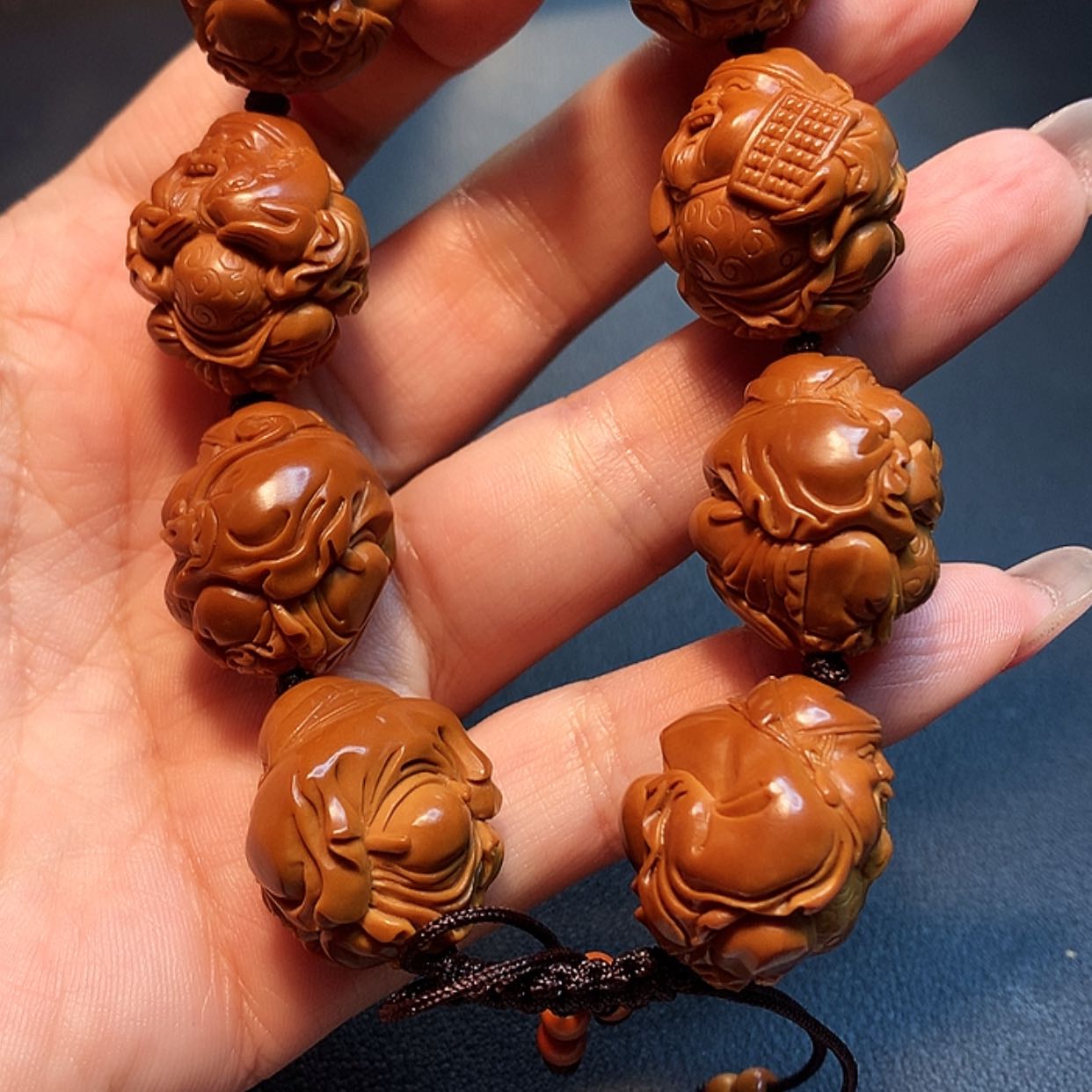 【闪购商品】橄榄核手串/手链苍***谁橄榄雕
