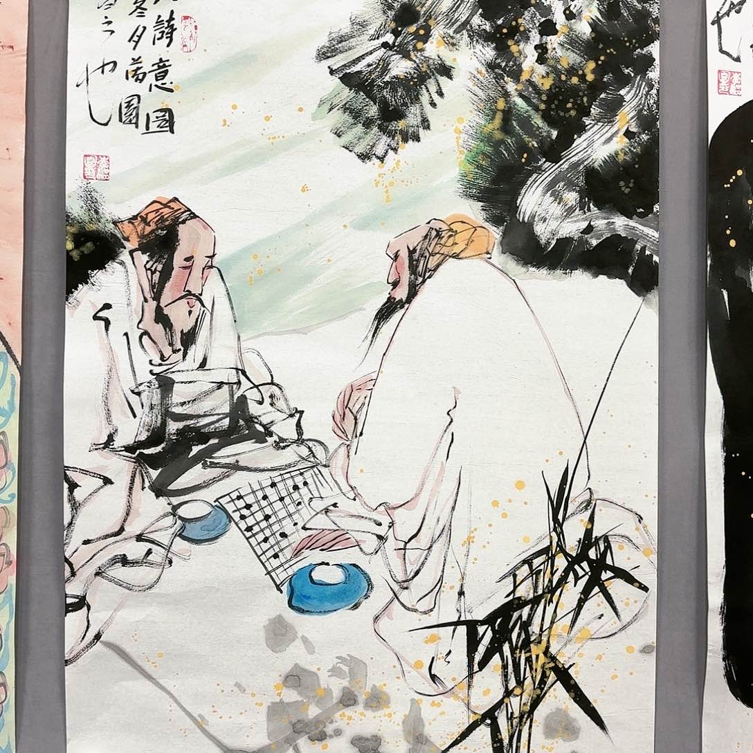 国画国画纯手绘作品请放心去藏