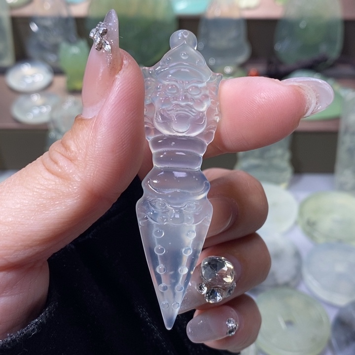 岫玉吊坠未镶嵌吊坠