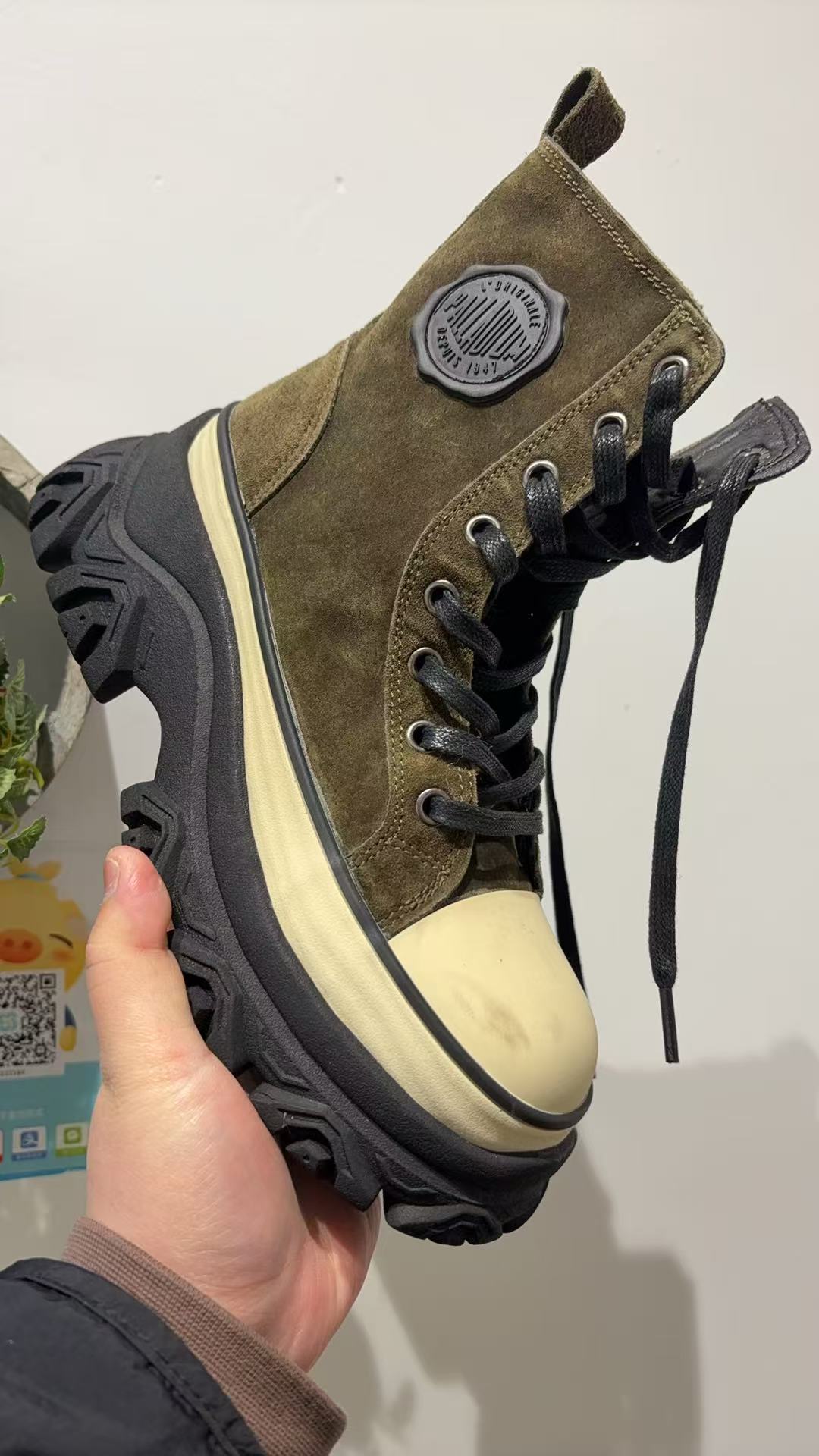 7706  复古工装中帮骑士靴单靴