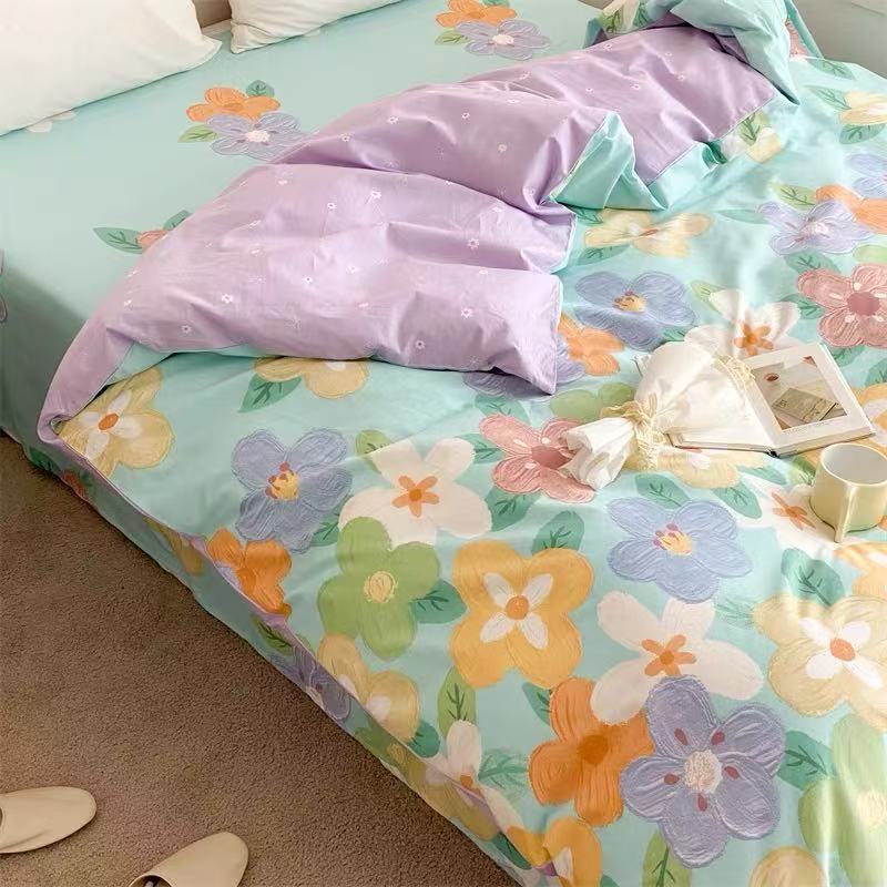 【花香恋人被罩】2×2.3米被罩±5厘米舒适柔软小奶棉加密小斜纹