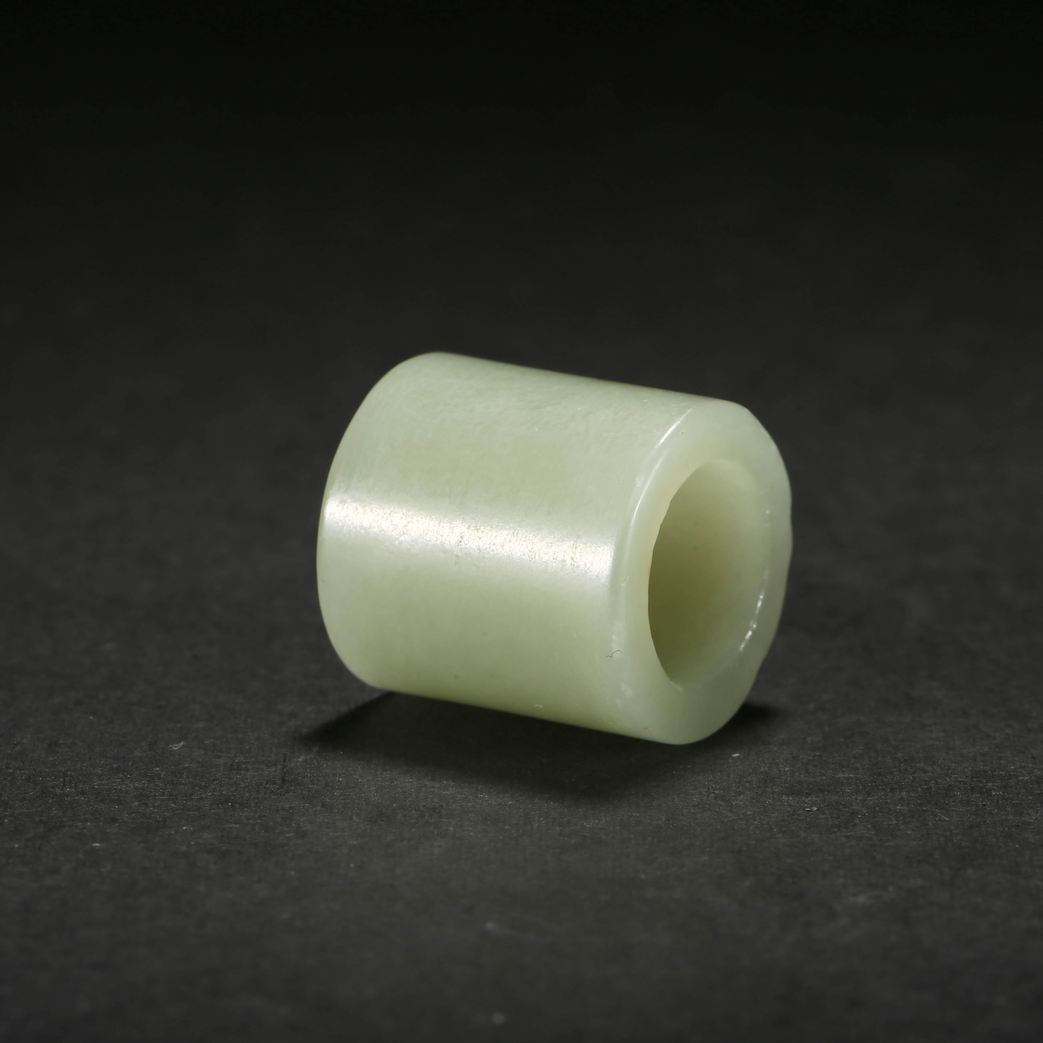 清代*管形玉勒/WBGS51005223/和田玉【北京文博】