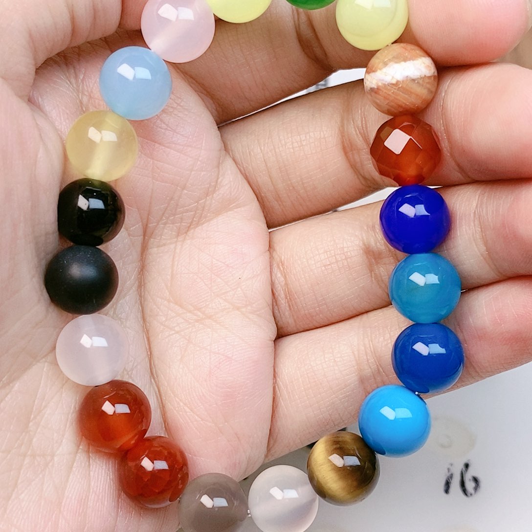 未镶嵌玛瑙/玉髓珠宝半成品