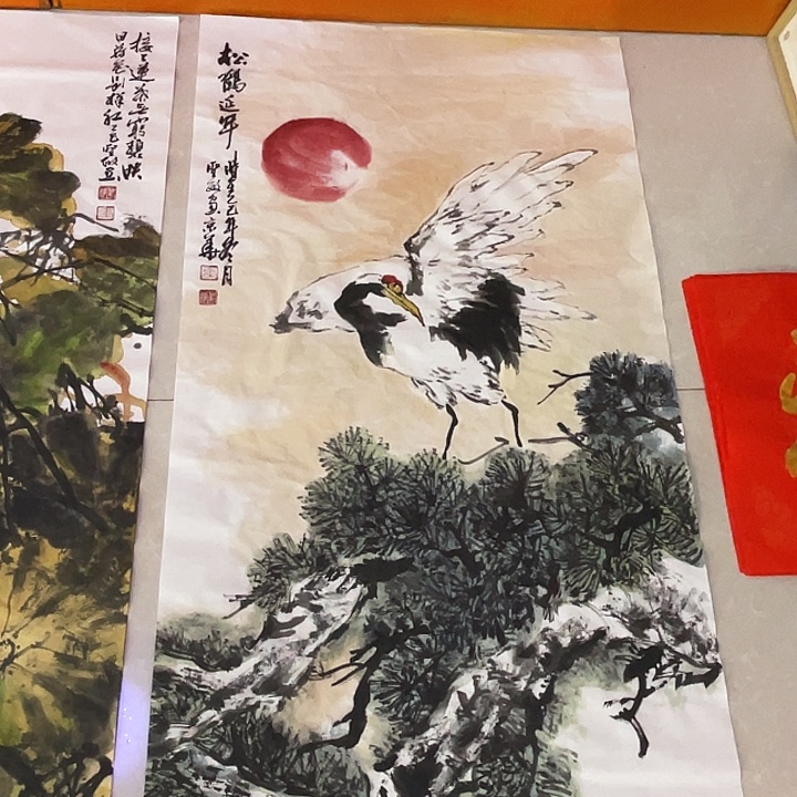 国画张圣敏先生纯手绘作品