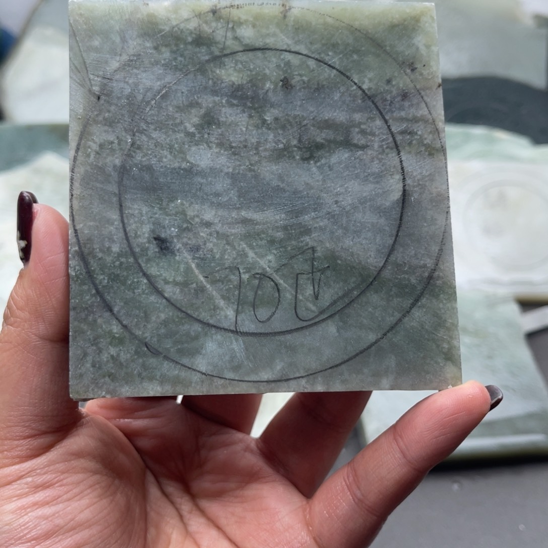 和田玉未镶嵌手镯定制手镯