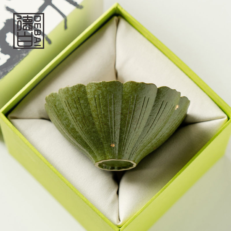 （阿萌茶事）青橘洒金-静莲杯 80ml