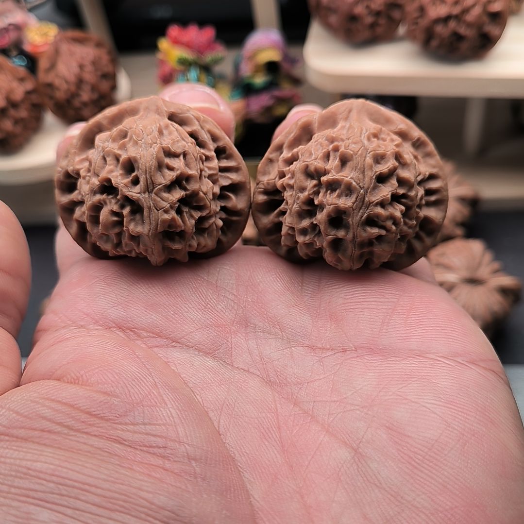 文玩核桃吊坠不打药老款宫灯40尺