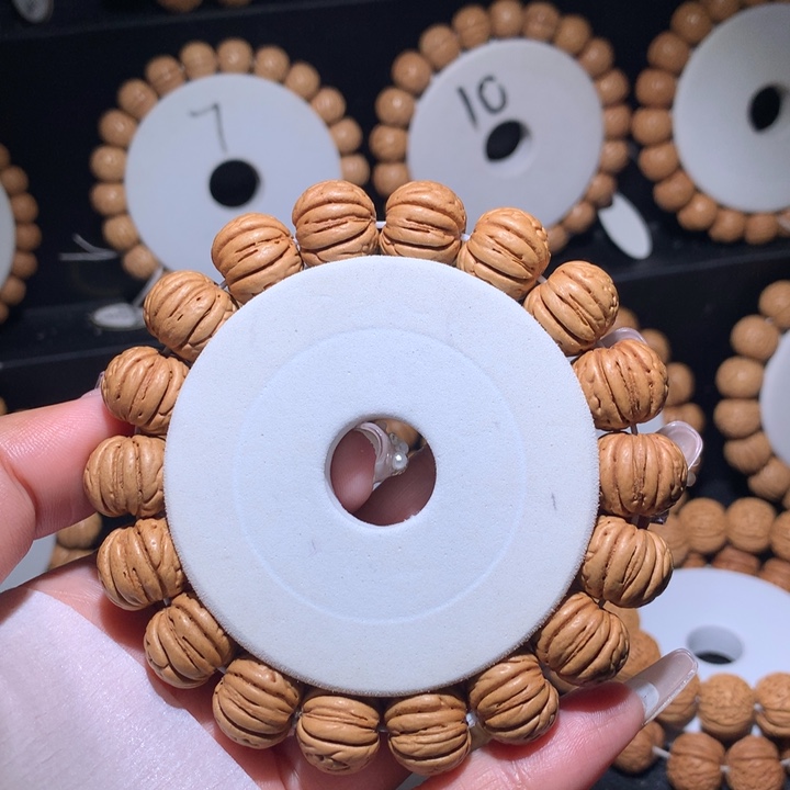 手串桃核正圆金丹