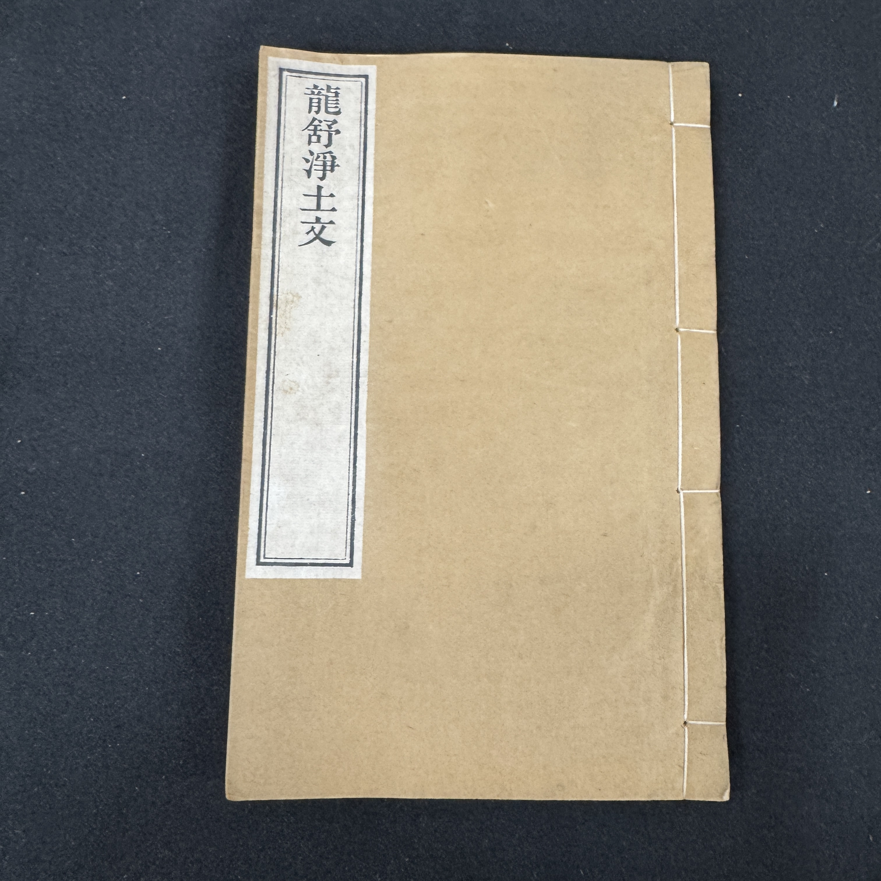龙舒净土文（净土宗入门经典 1册）清光绪九年（1883）金陵刻经处刊本
