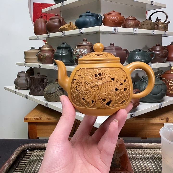紫砂茶壶全手工制作