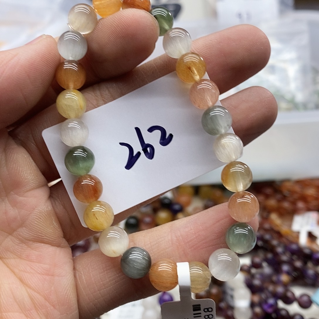 水晶手链未镶嵌天然