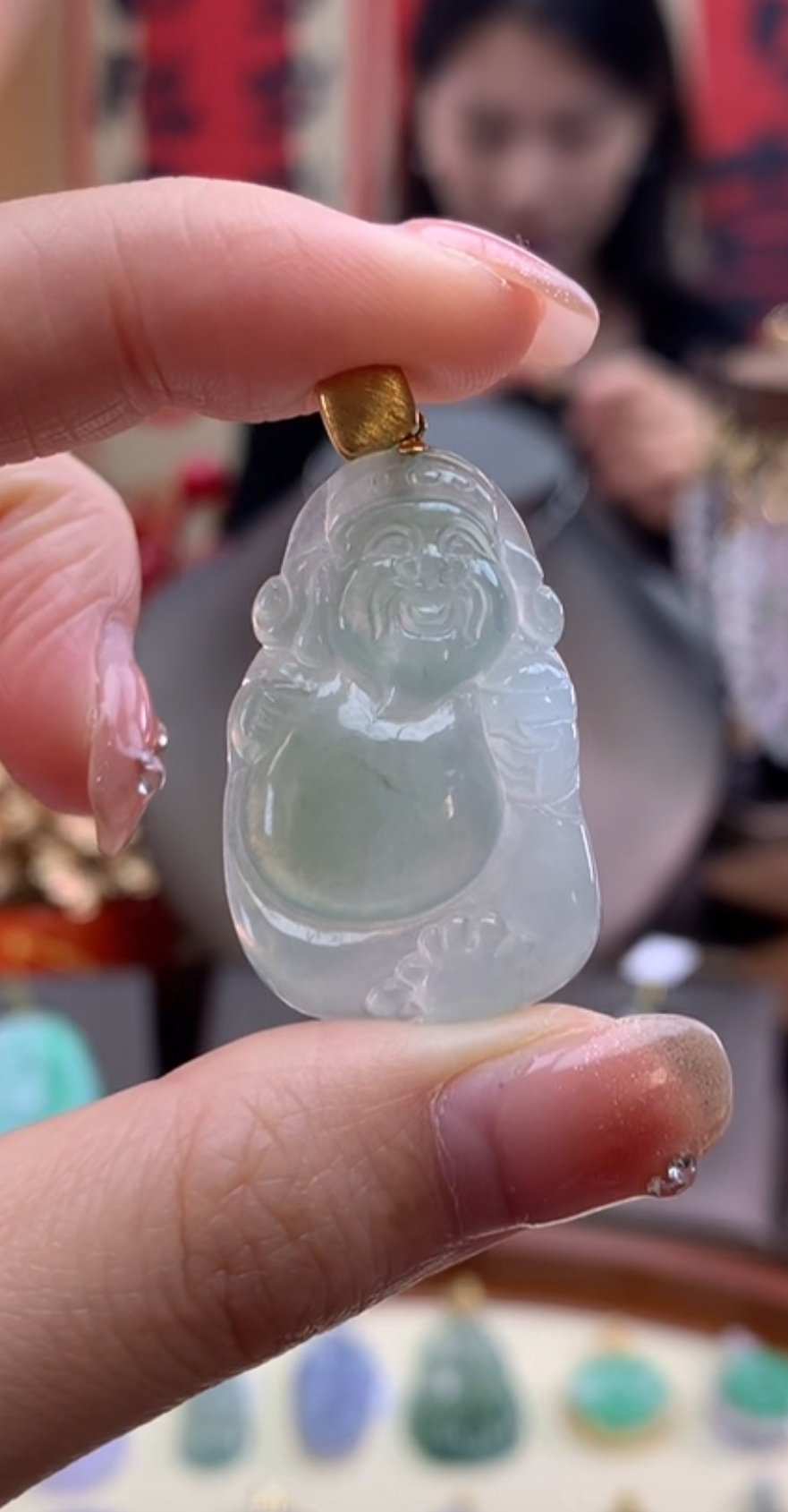 天然缅甸A货吊坠