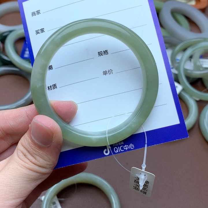 和田玉珠宝半成品未镶嵌53