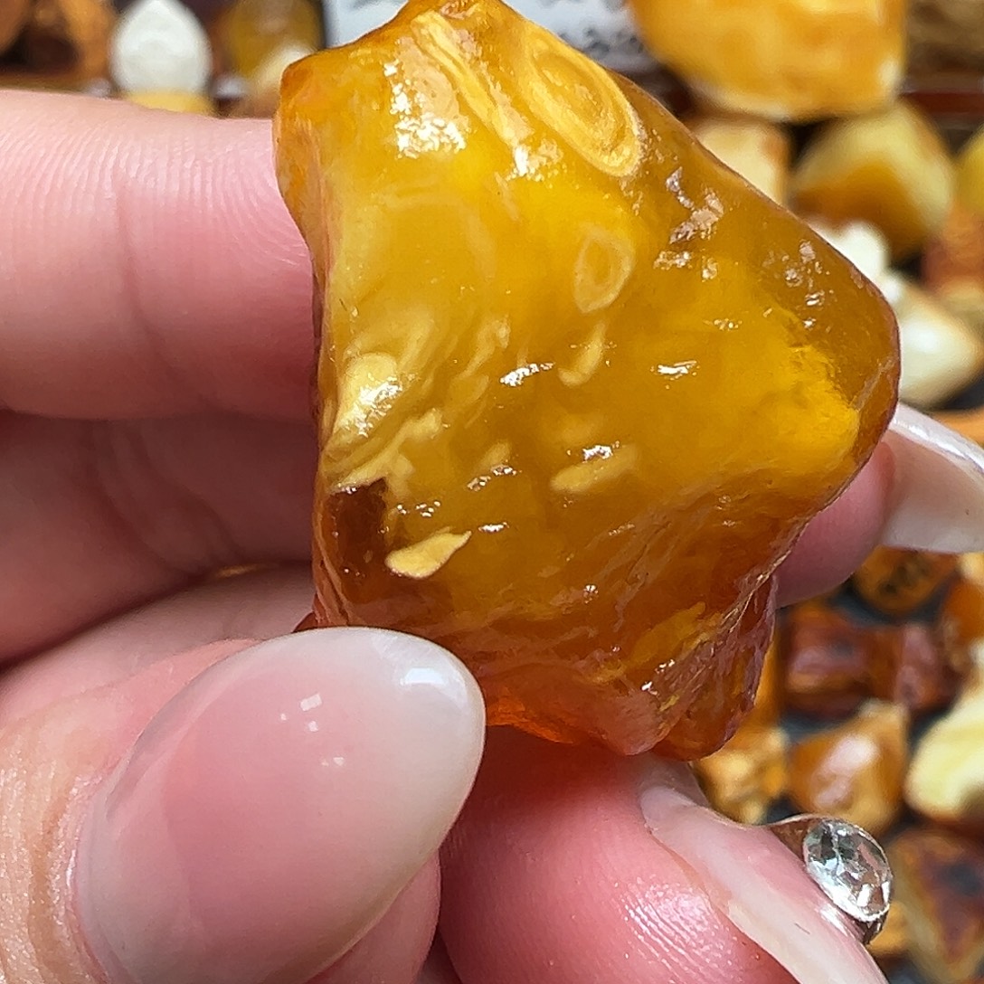 定制琥珀未镶嵌蜜蜡