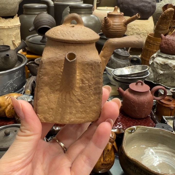 南蛮侧把茶器茶器