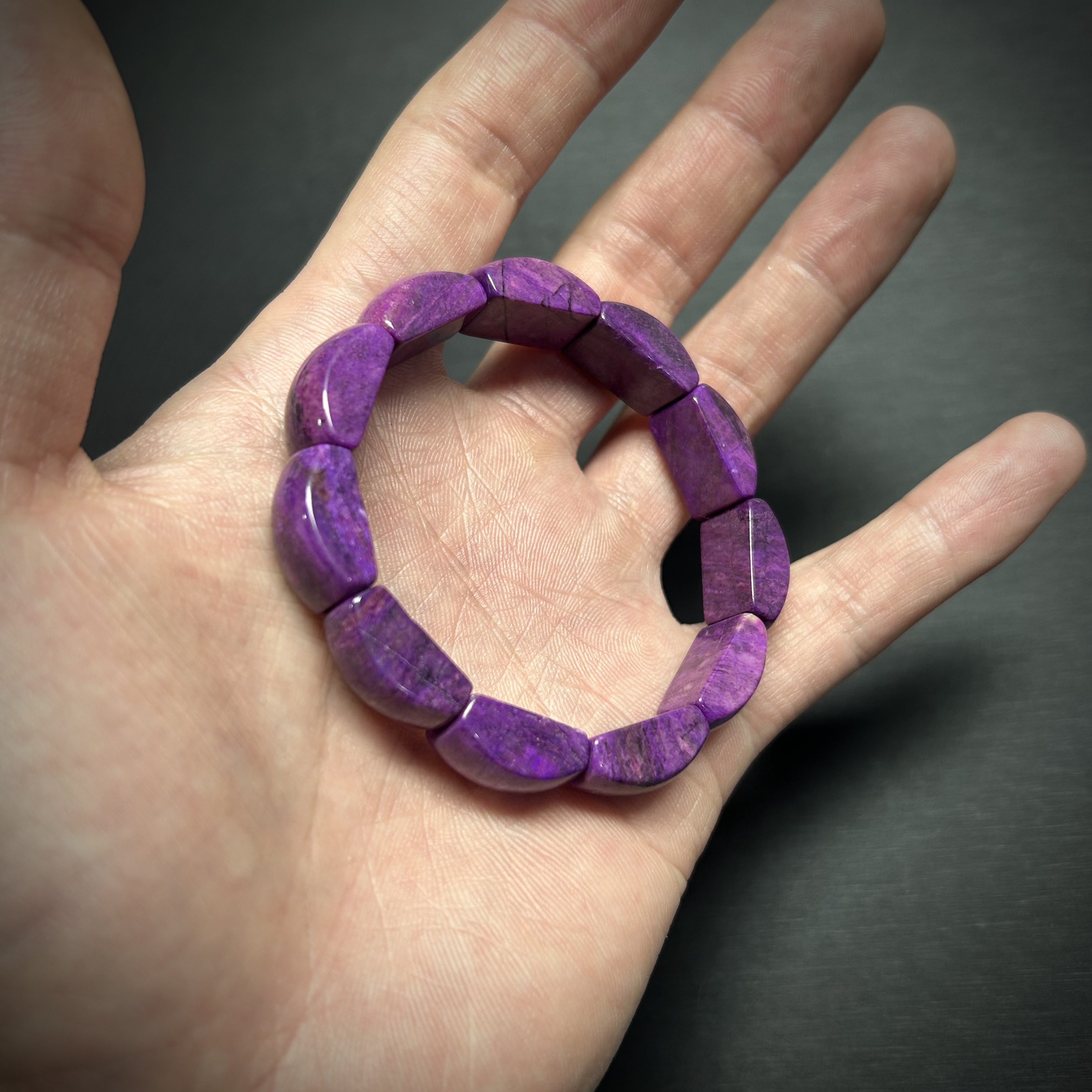 32001585帝王紫花瓣手牌及单珠（多样性发其一）456