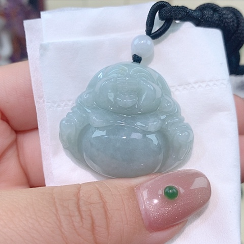 颈饰未镶嵌翡翠佛公