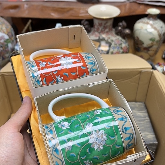 瓷片摆件工艺品瓷器摆件777 