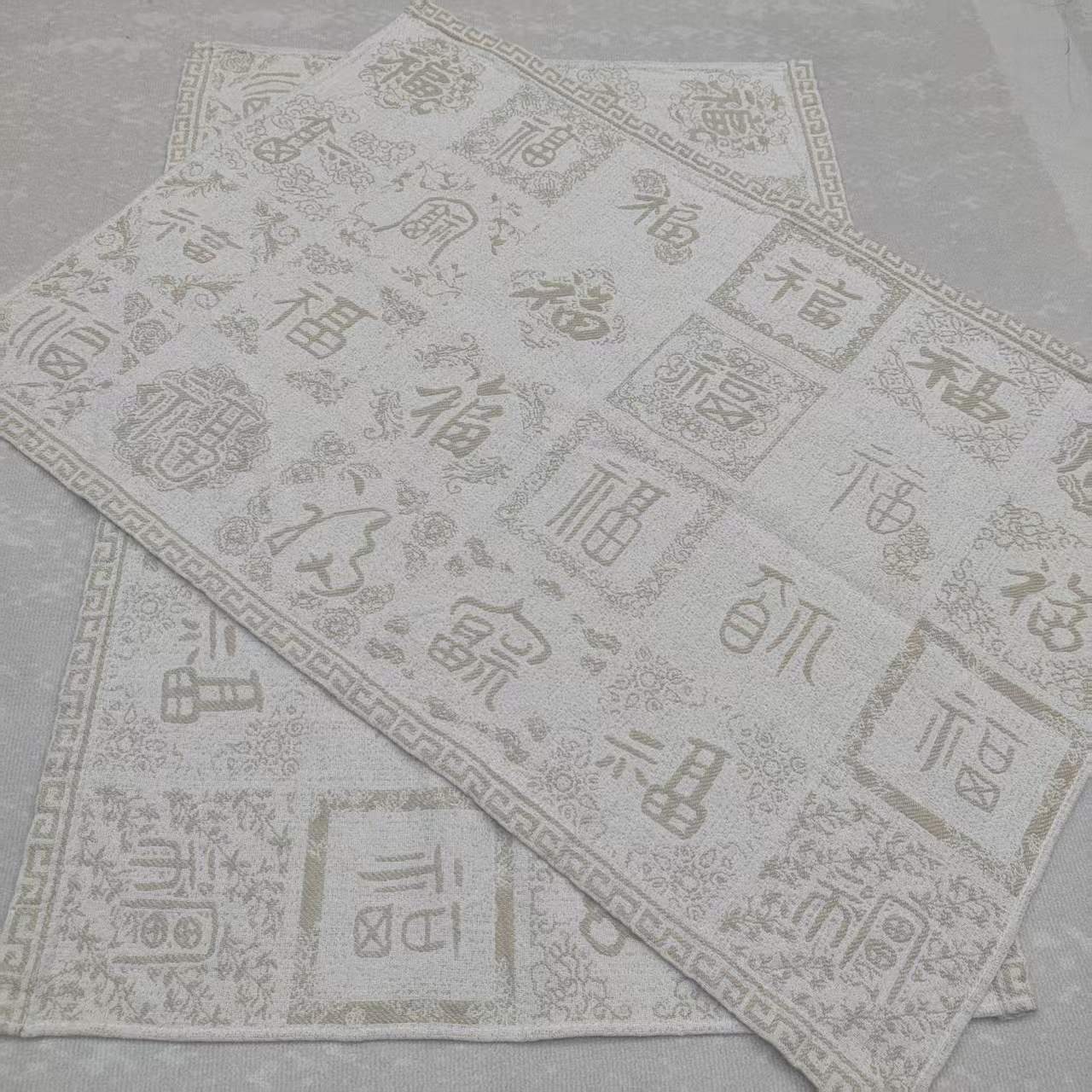 万福枕巾-罗布麻轻奢私定四季亲肤透气枕巾