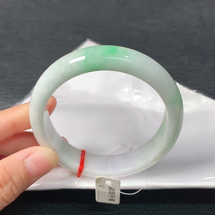 未镶嵌手镯翡翠58圈