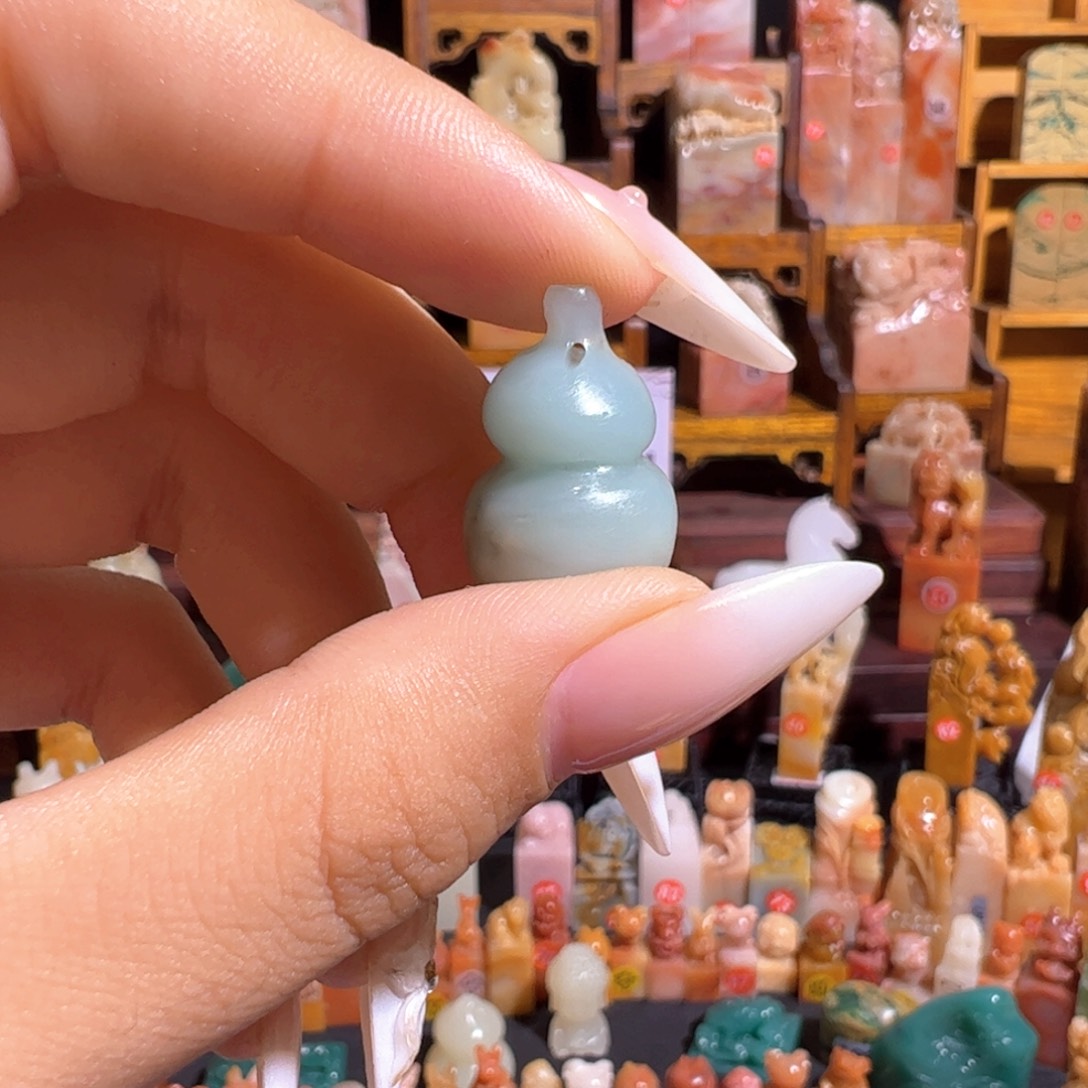 凤***安昌化石印石手工制作