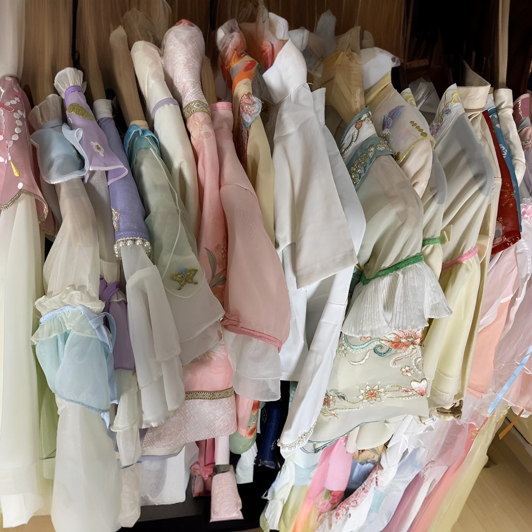 儿童新款原创重工唐装汉服中国风仙气 优惠福利