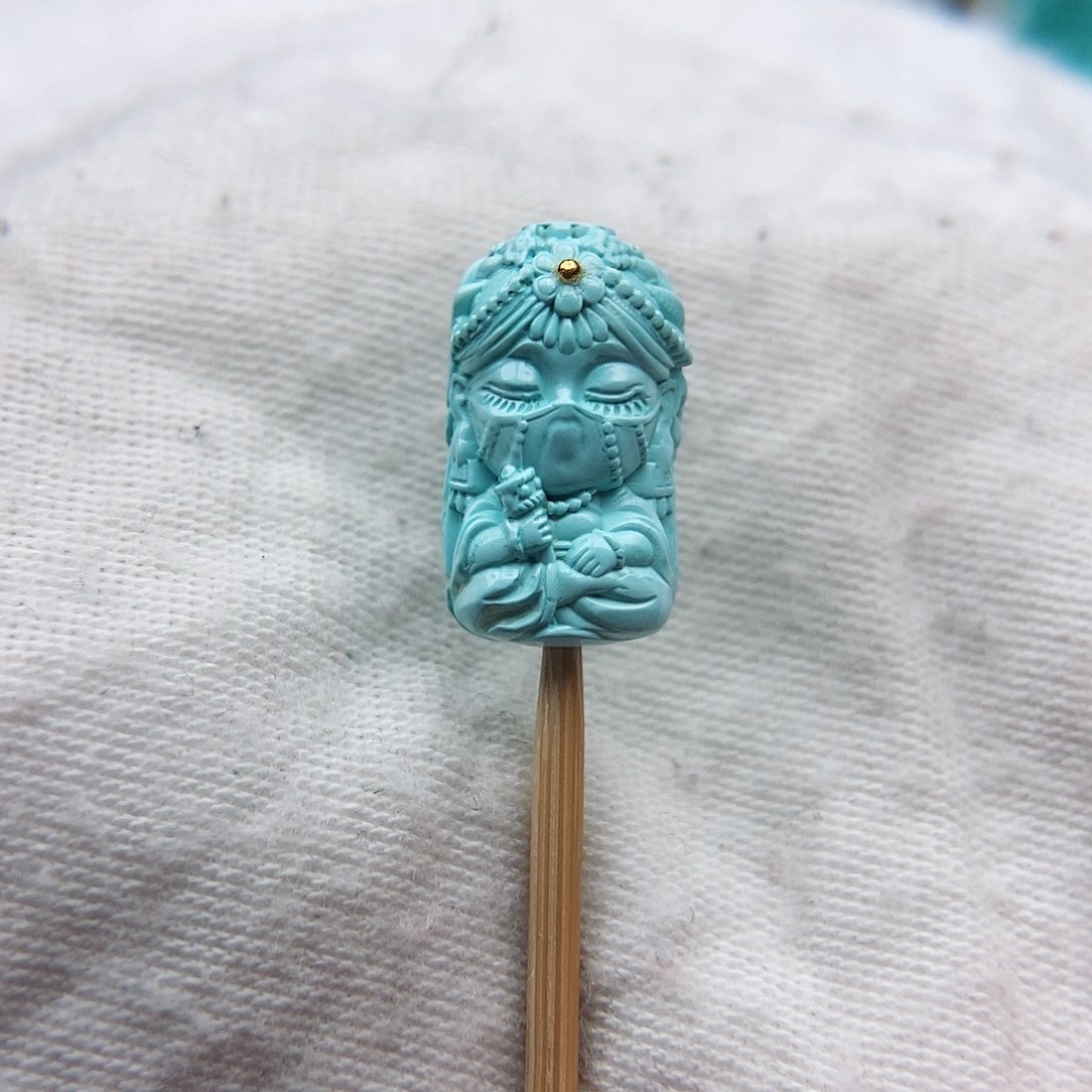 绿松石颈饰未镶嵌