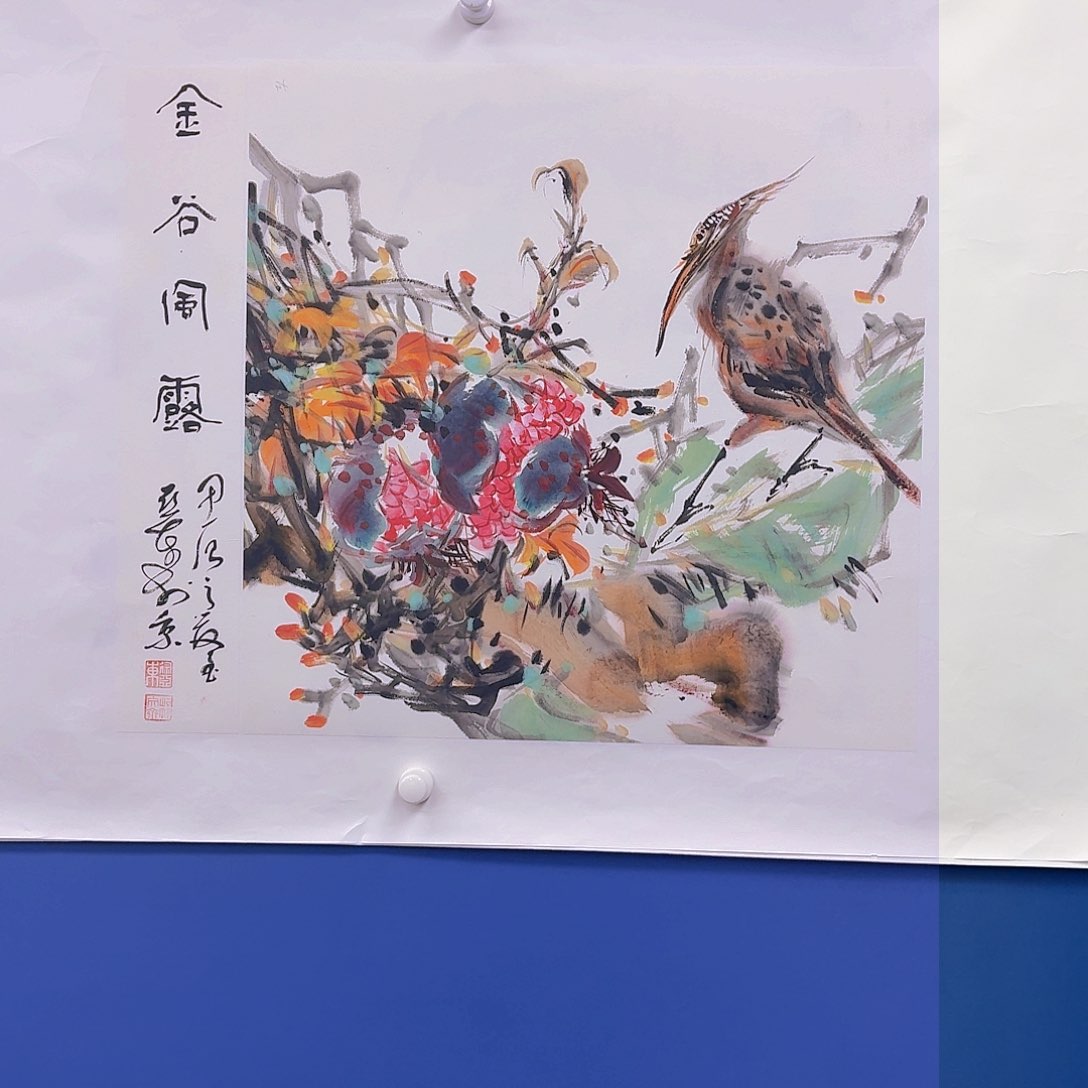 国画多次参加国内外大型画展