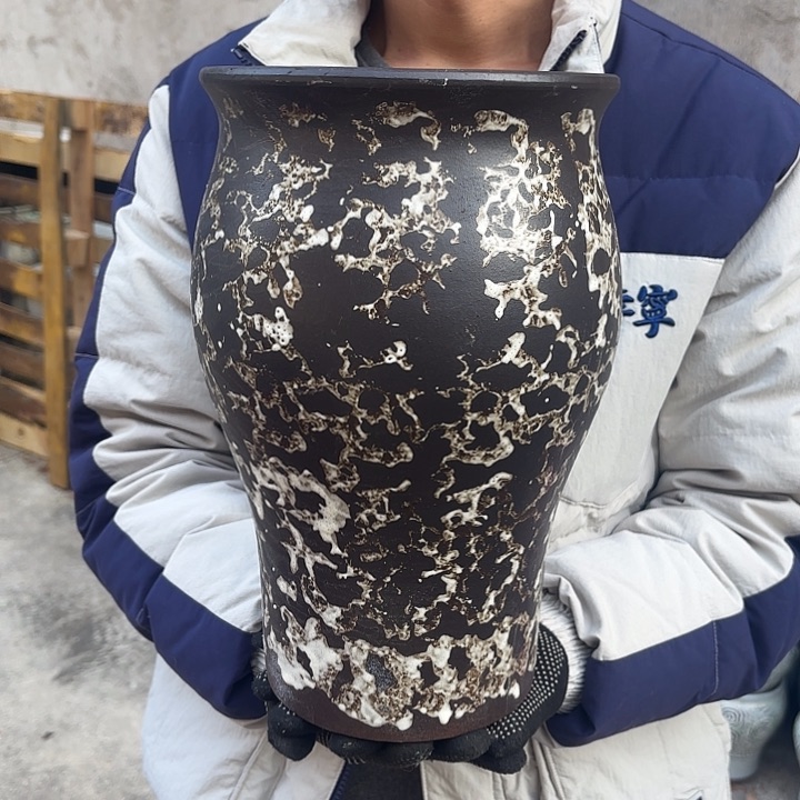 紫砂茶碗侘寂风口径18高度30