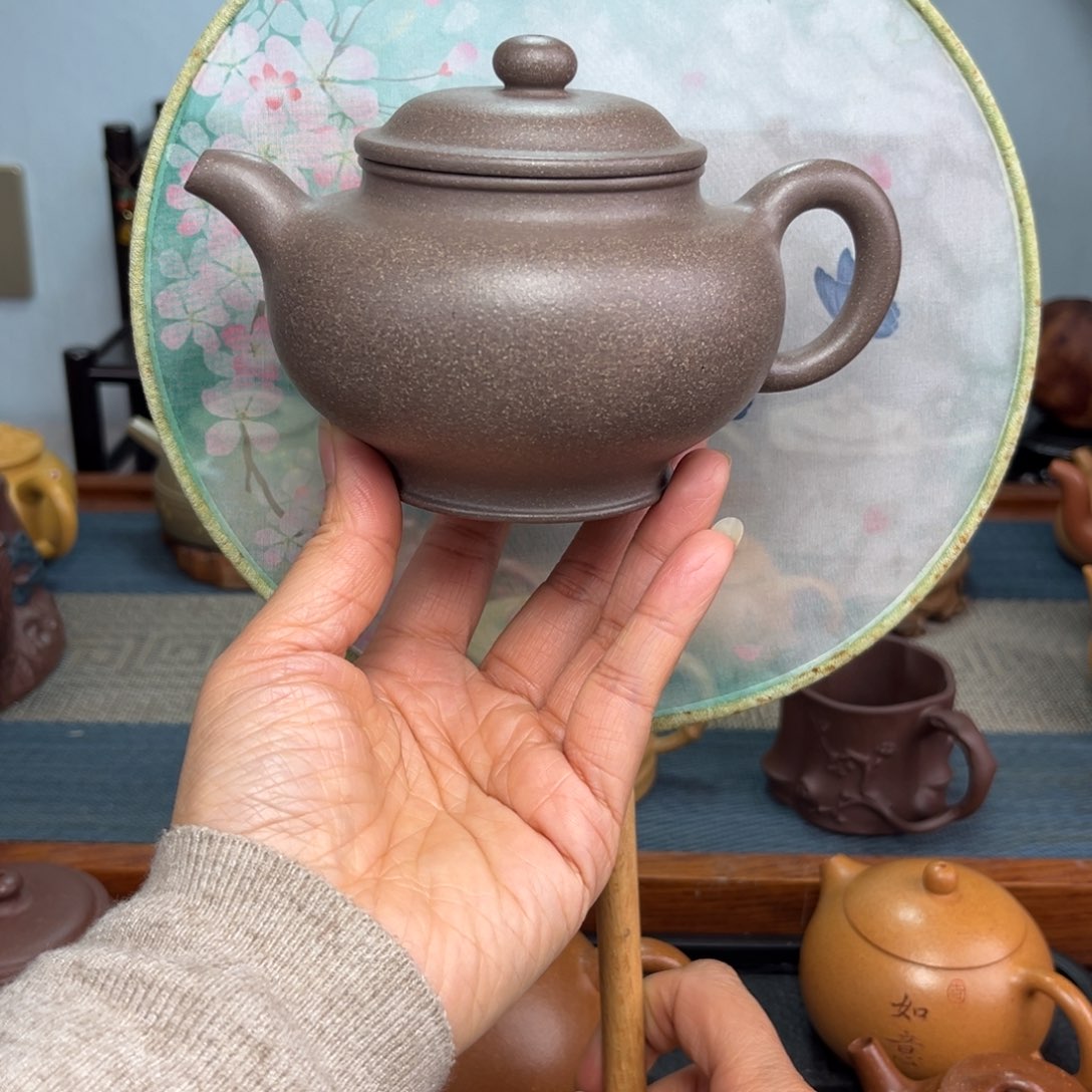 紫砂茶壶无*手工制作