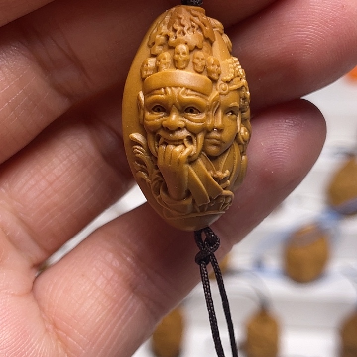 橄榄核吊坠橄榄核