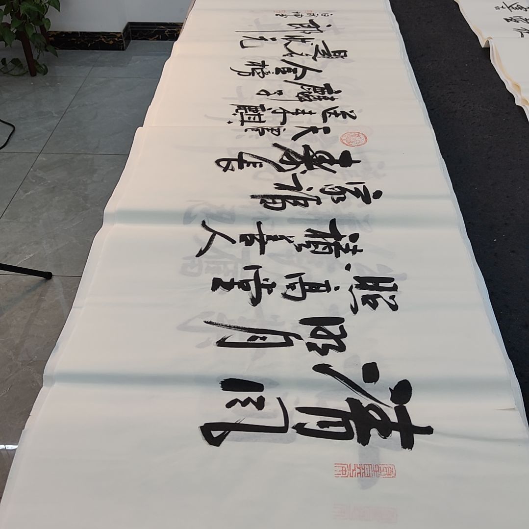 白武坤老师作品一副