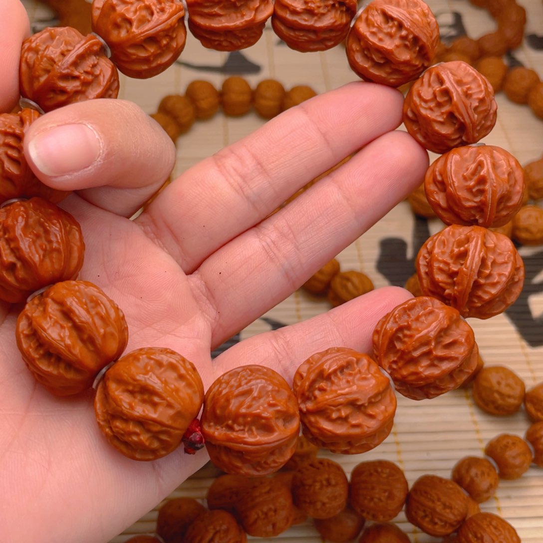 文玩核桃吊坠极*野生文玩手串