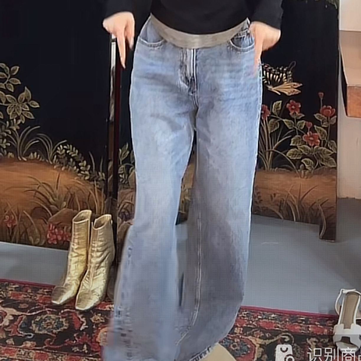 YEVACHAO经典福利牛仔裤