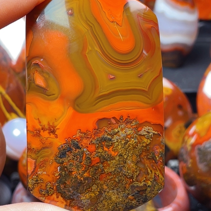 未镶嵌吊坠(不含链)玛瑙/玉髓冒**鼎