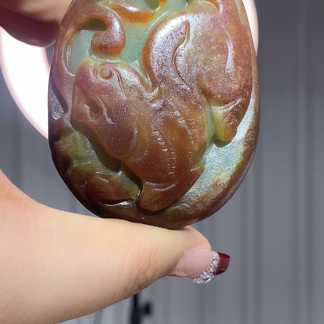 和田玉挂件未镶嵌