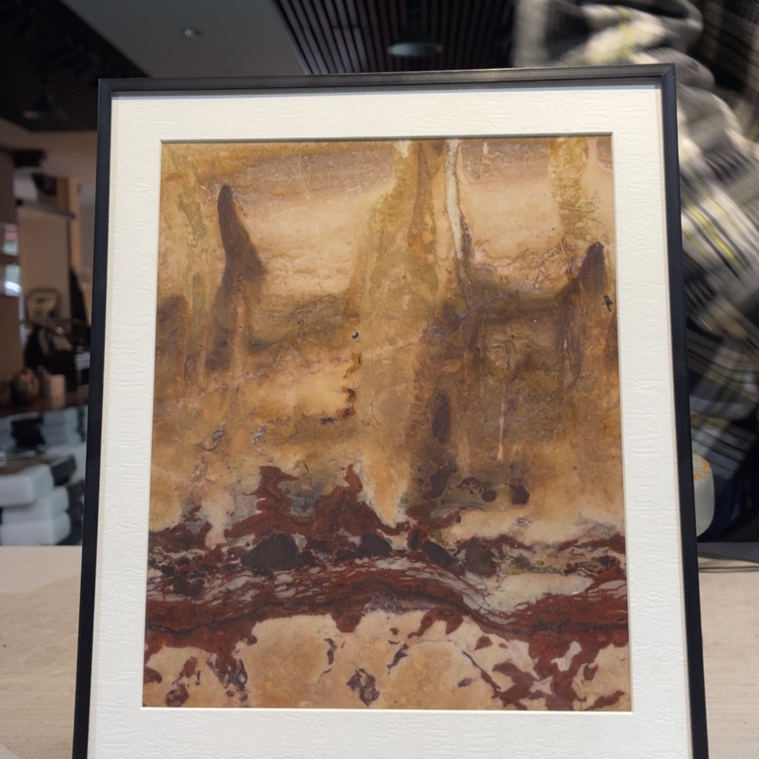 彩石25/30 三峡清江画面石