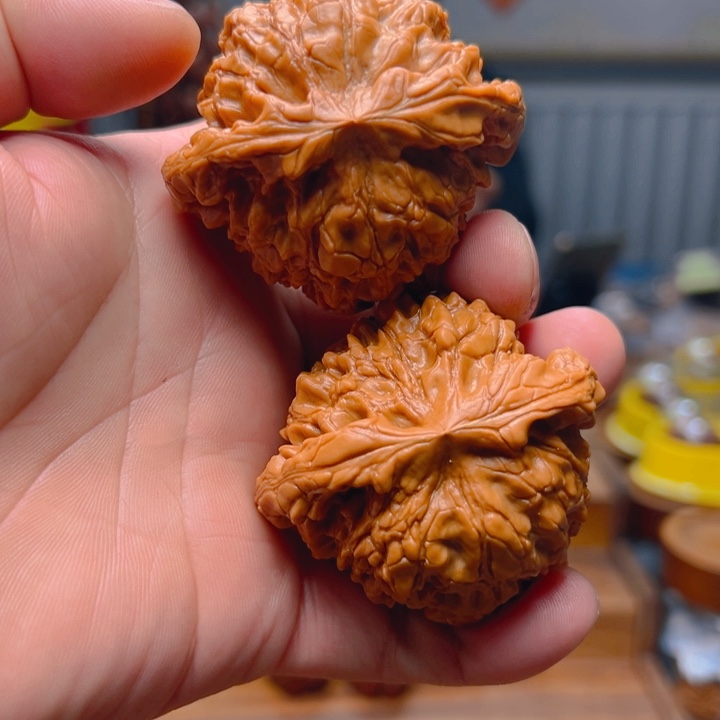 把件文玩核桃花*鱼全品龙鼎狮子头