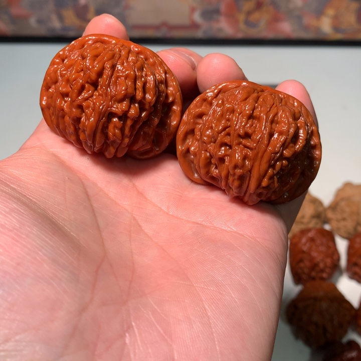 文玩核桃吊坠四座楼9.45