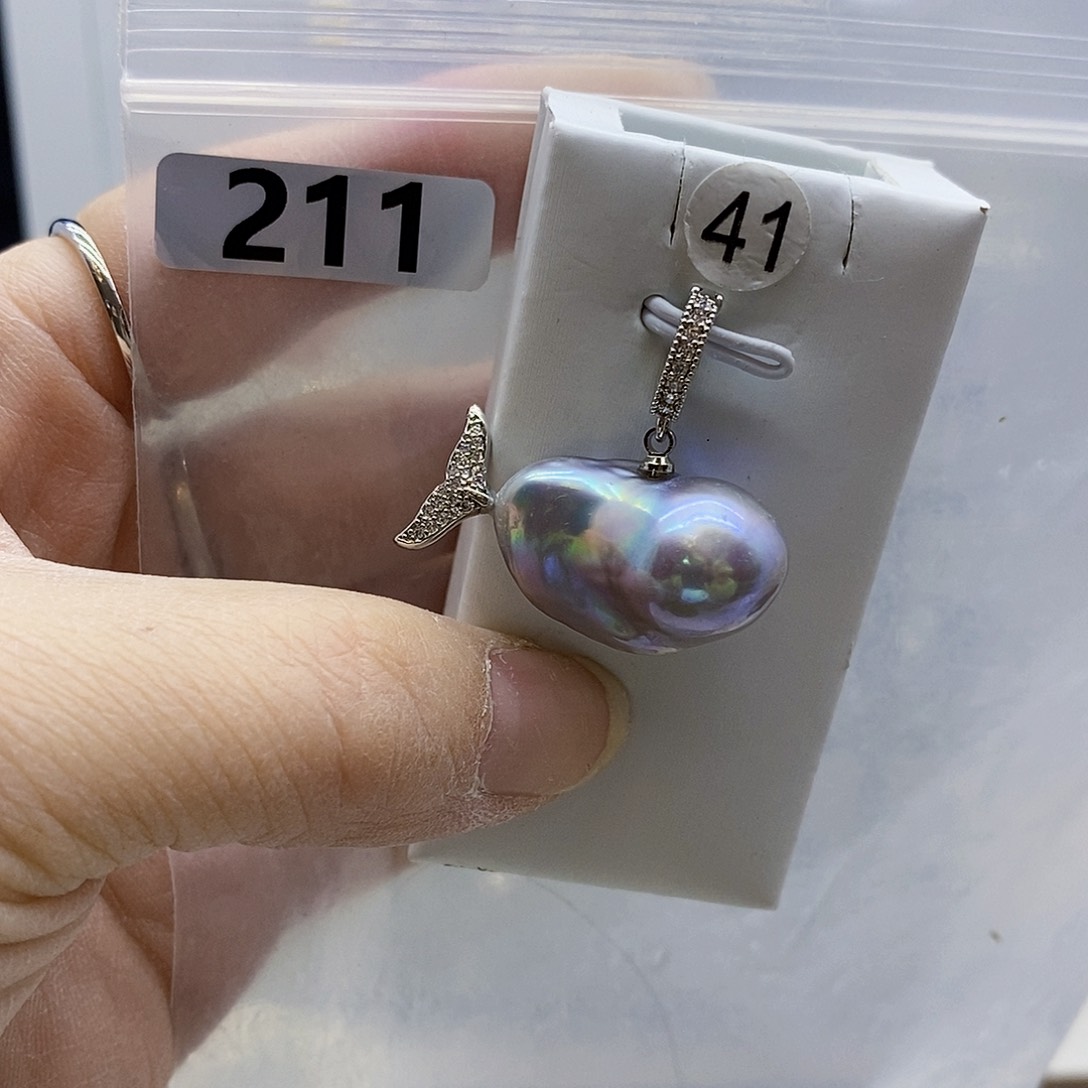 颈饰合金淡水珍珠