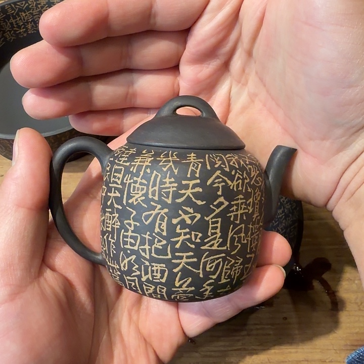 壶建水紫陶全手工