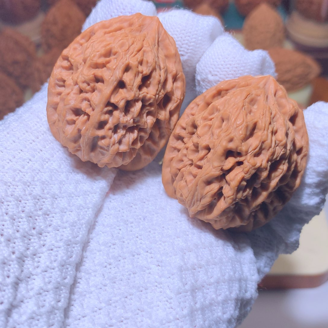 文玩核桃把件全品九仙庙野生小众