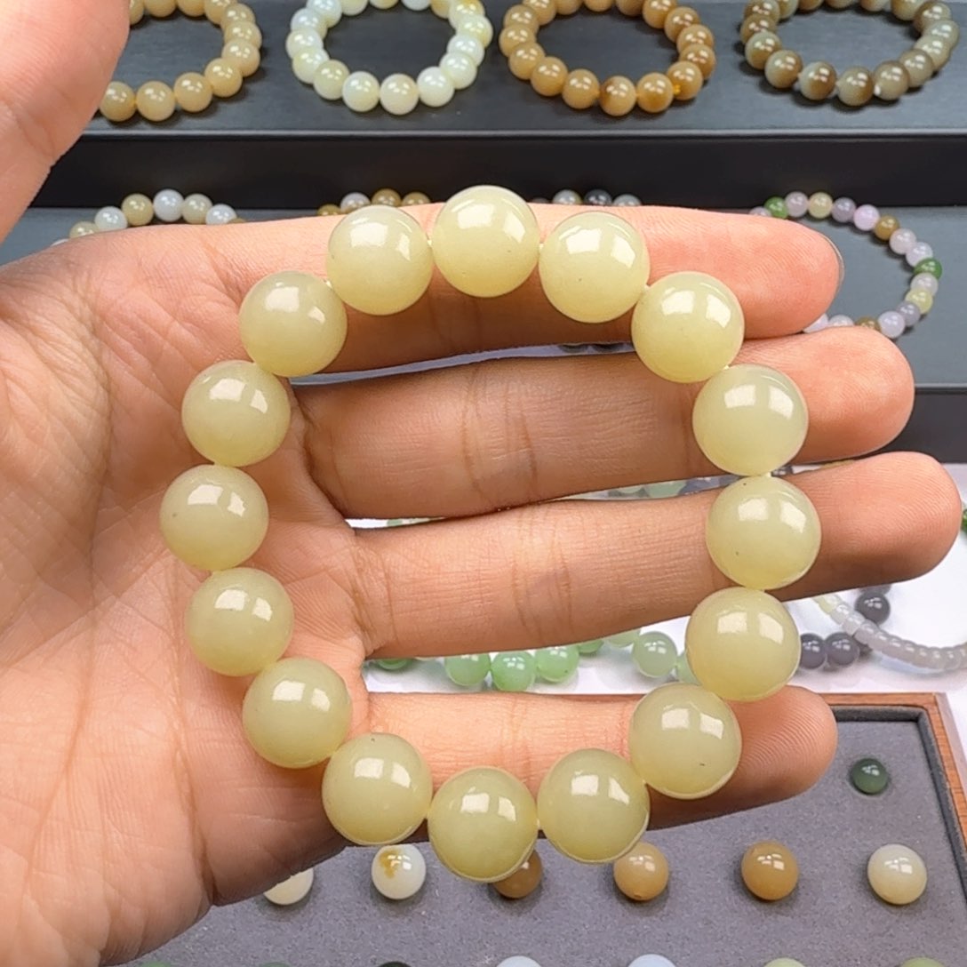 和田玉手链未镶嵌