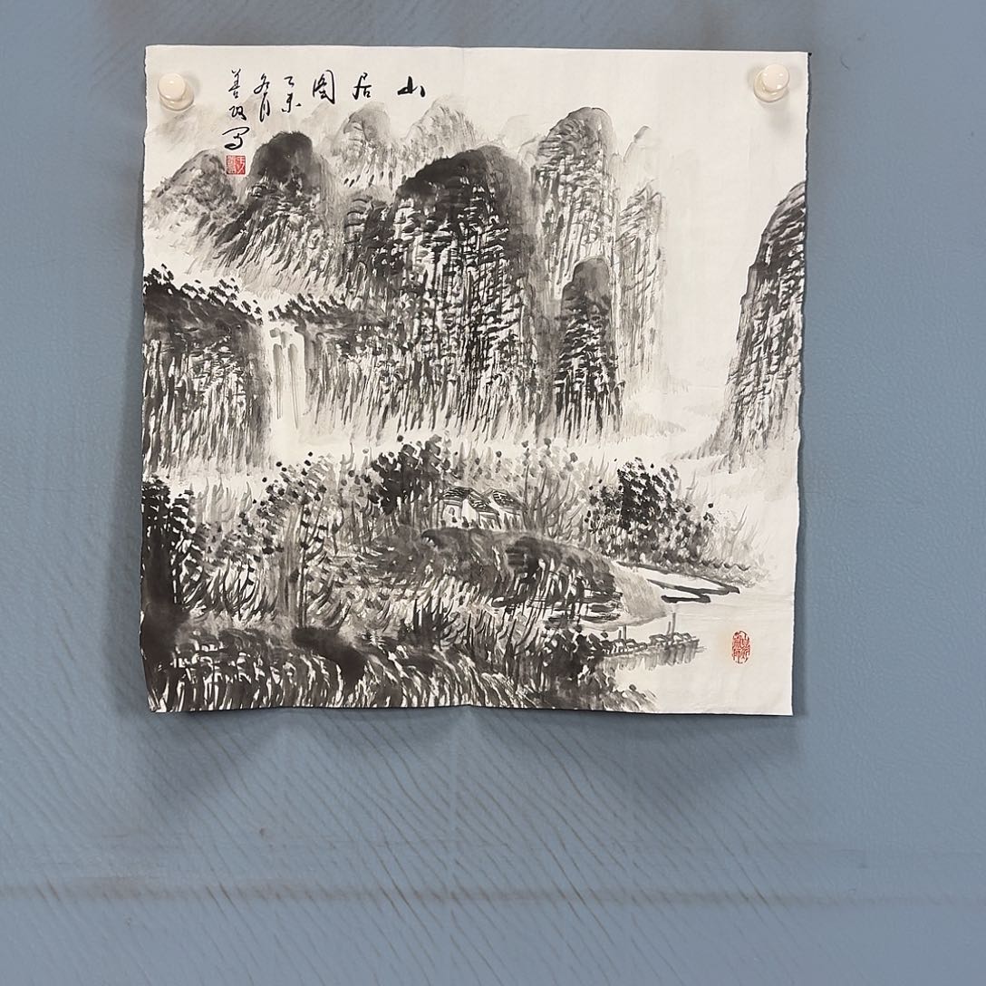 国画420 牡丹仙子好可爱