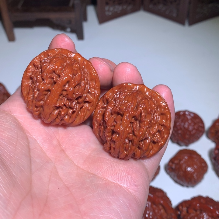 文玩核桃把件五*四座楼8