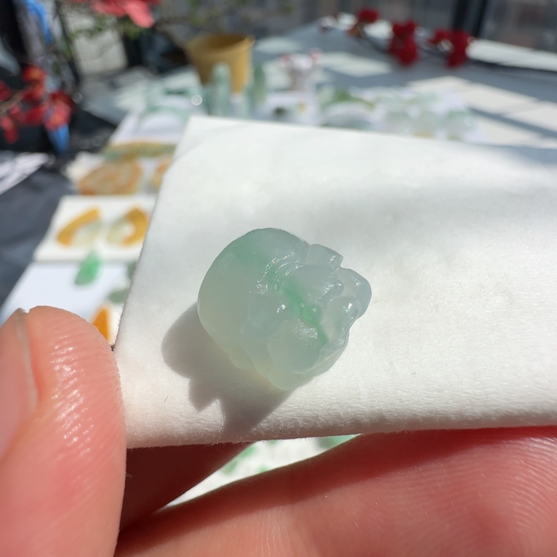 定制翡翠未镶嵌定制翡翠毛货不退不换