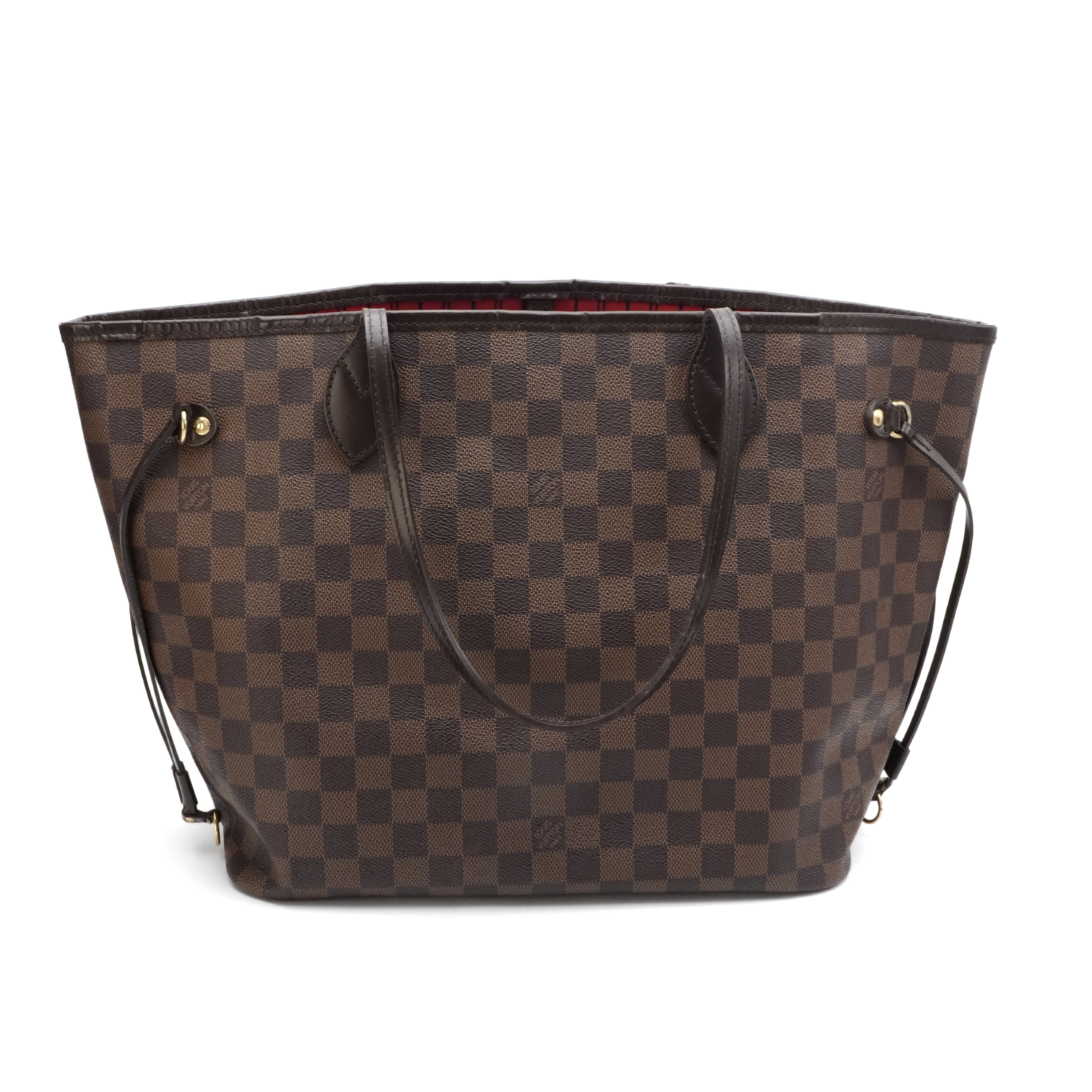 95新 LouisVuitton/路易威登 LV路易威登棋盘Neverfull中号11069 