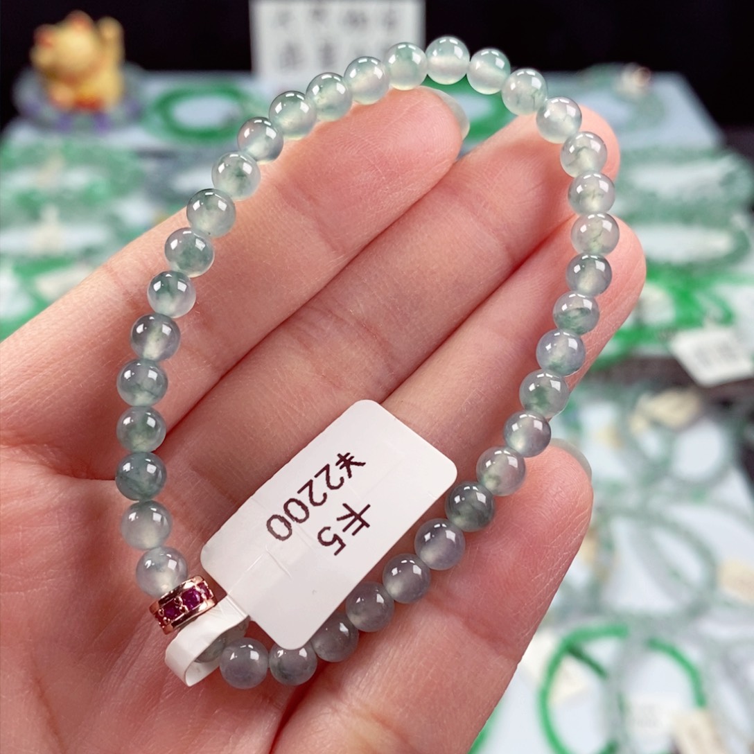 未镶嵌手链翡翠卡5